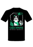 Back Screen Unisex A Classic Paradise  T-Shirt in Black