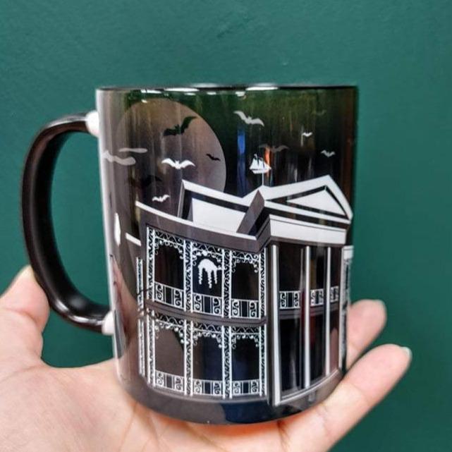 Haunted Mansion "My Happy Haunted Place" Ceramic Coffee Mug, 11oz