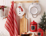 Cozy Snowman Potholder & Towel Gift Set