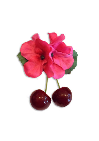 PinUp Cherries - White