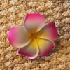 Bright Pink Plumeria Flower Hair Clip