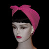 50's Style Retro Neck & Hair Scarf - Hot Pink